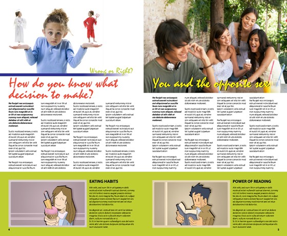 Editorial Layouts: Magazine